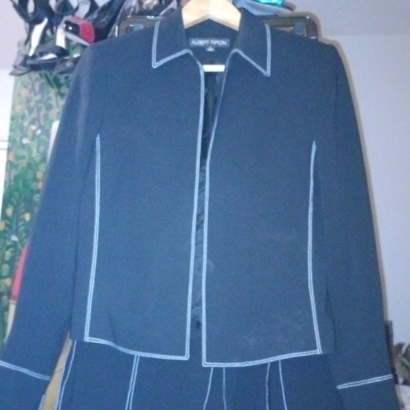 Albert Nipon Skirt and Jacket Suit - Picture 8 of 9
